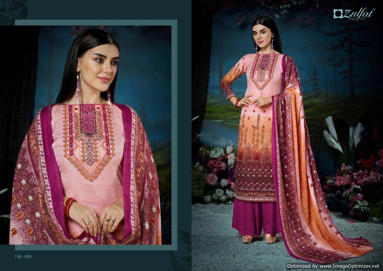 Zulfat Presents Winter Fantasy  Vol 2 Pashmina  Dress Material