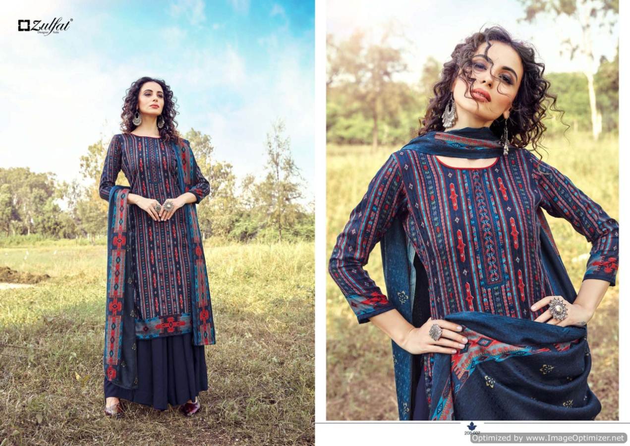 Zulfat Presents  Winter Magic Vol 2 Salwar Suits Catalogue