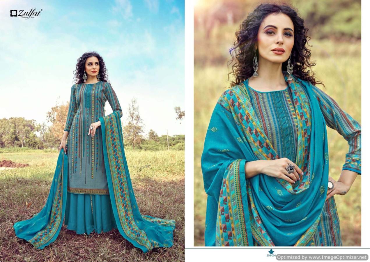Zulfat Presents  Winter Magic Vol 2 Salwar Suits Catalogue