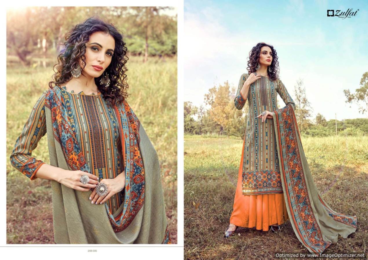 Zulfat Presents  Winter Magic Vol 2 Salwar Suits Catalogue