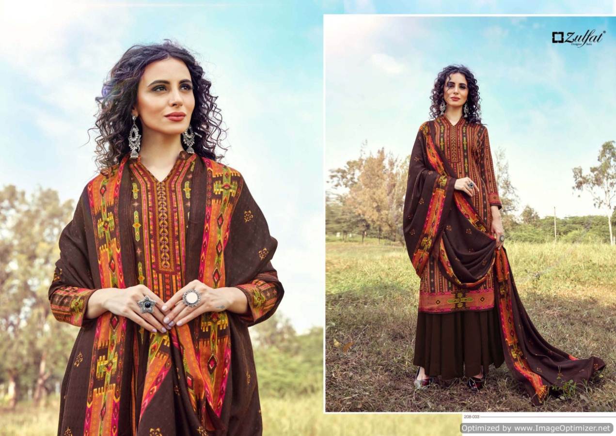 Zulfat Presents  Winter Magic Vol 2 Salwar Suits Catalogue
