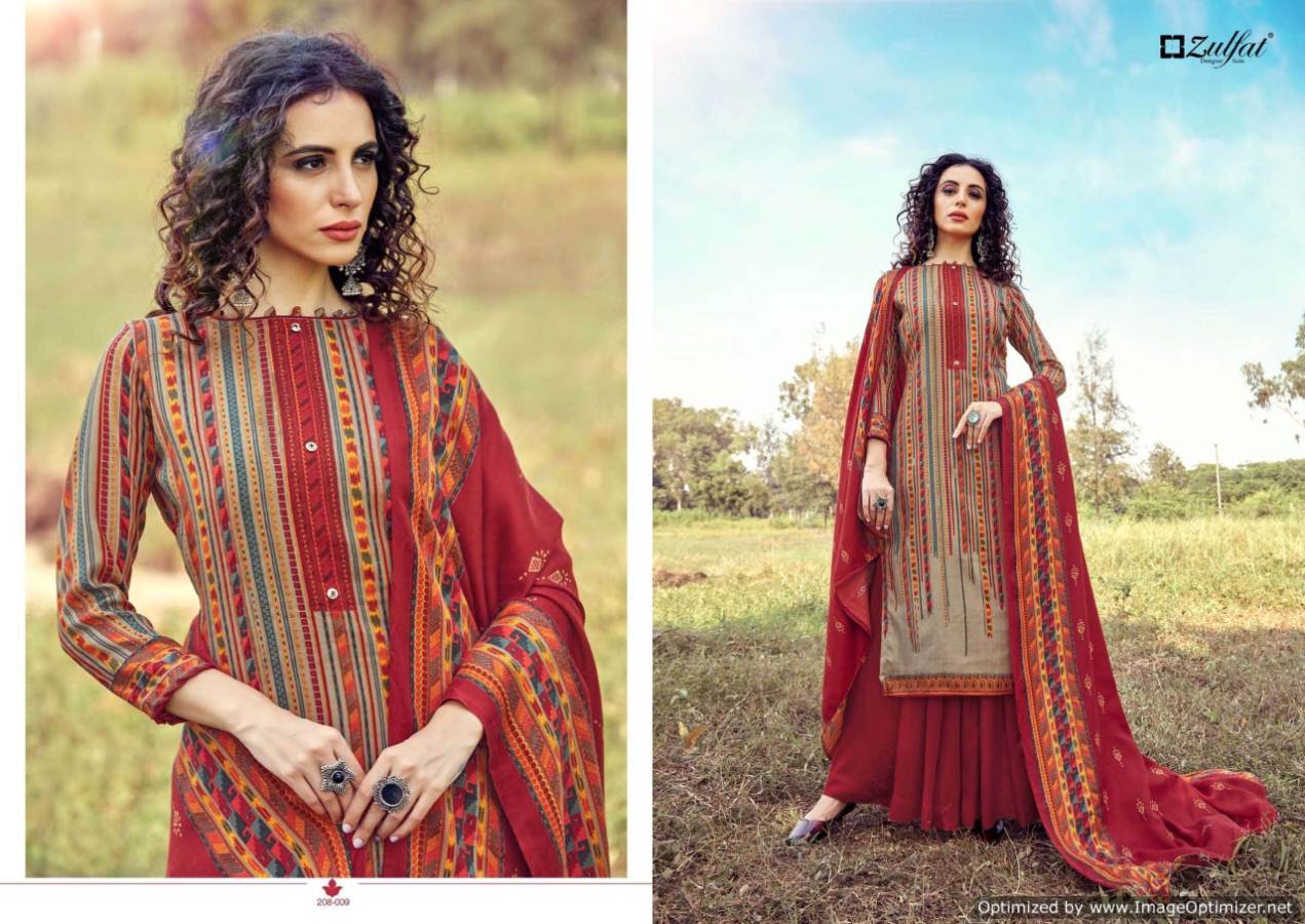 Zulfat Presents  Winter Magic Vol 2 Salwar Suits Catalogue