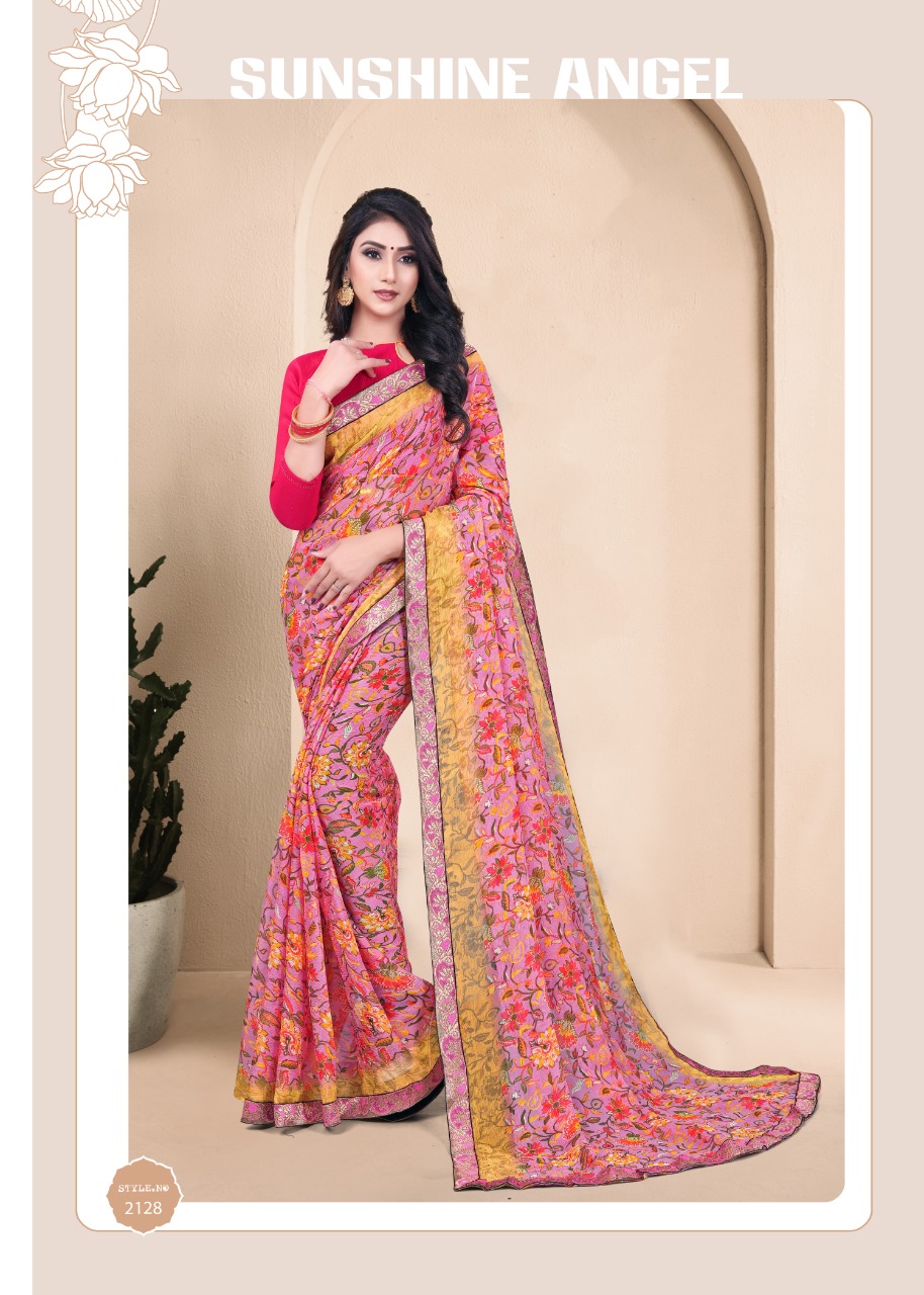Pachrangi  Casual Wear Sarees Catalogue