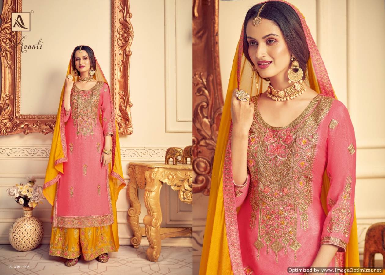 Alok  Presents Avanti  Designer Salwar Suits