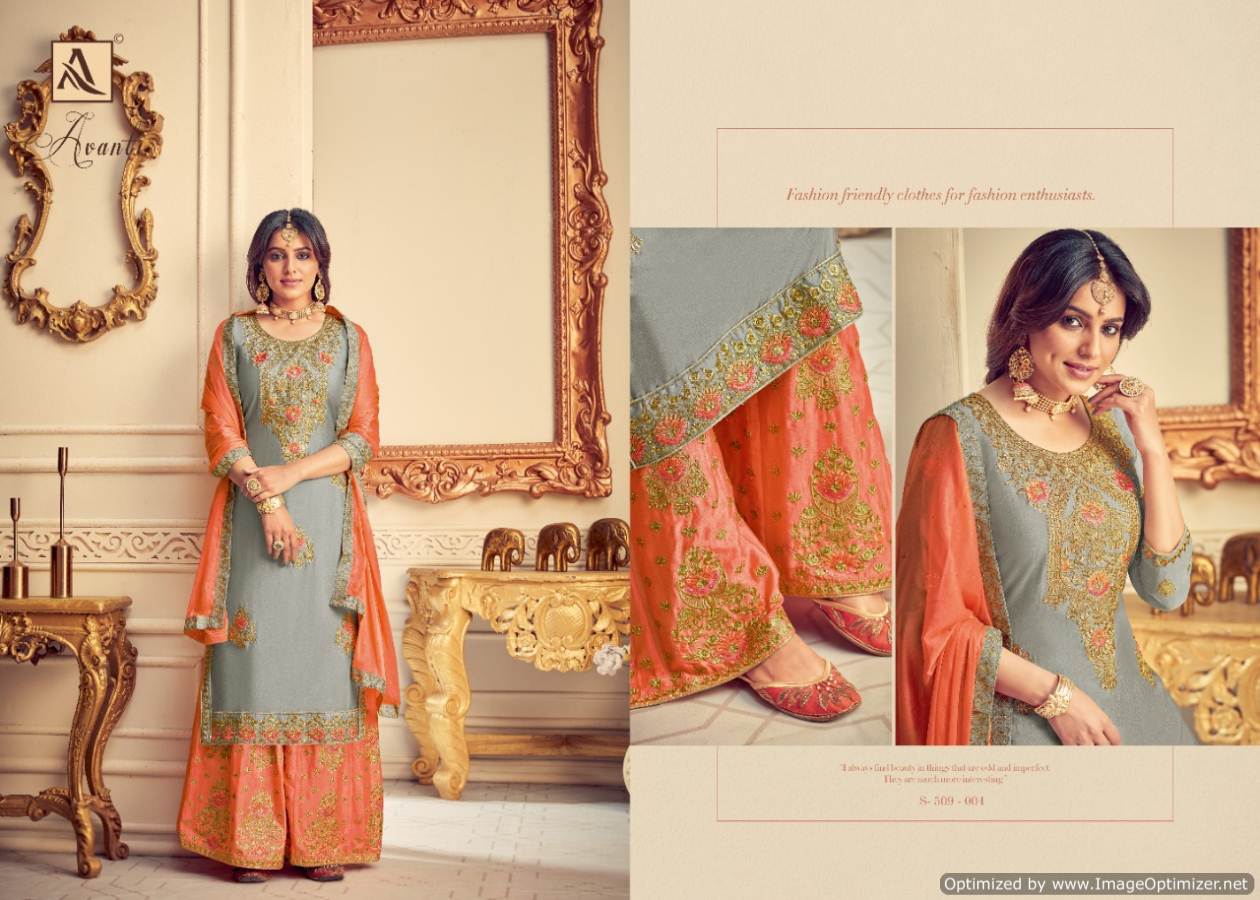 Alok  Presents Avanti  Designer Salwar Suits