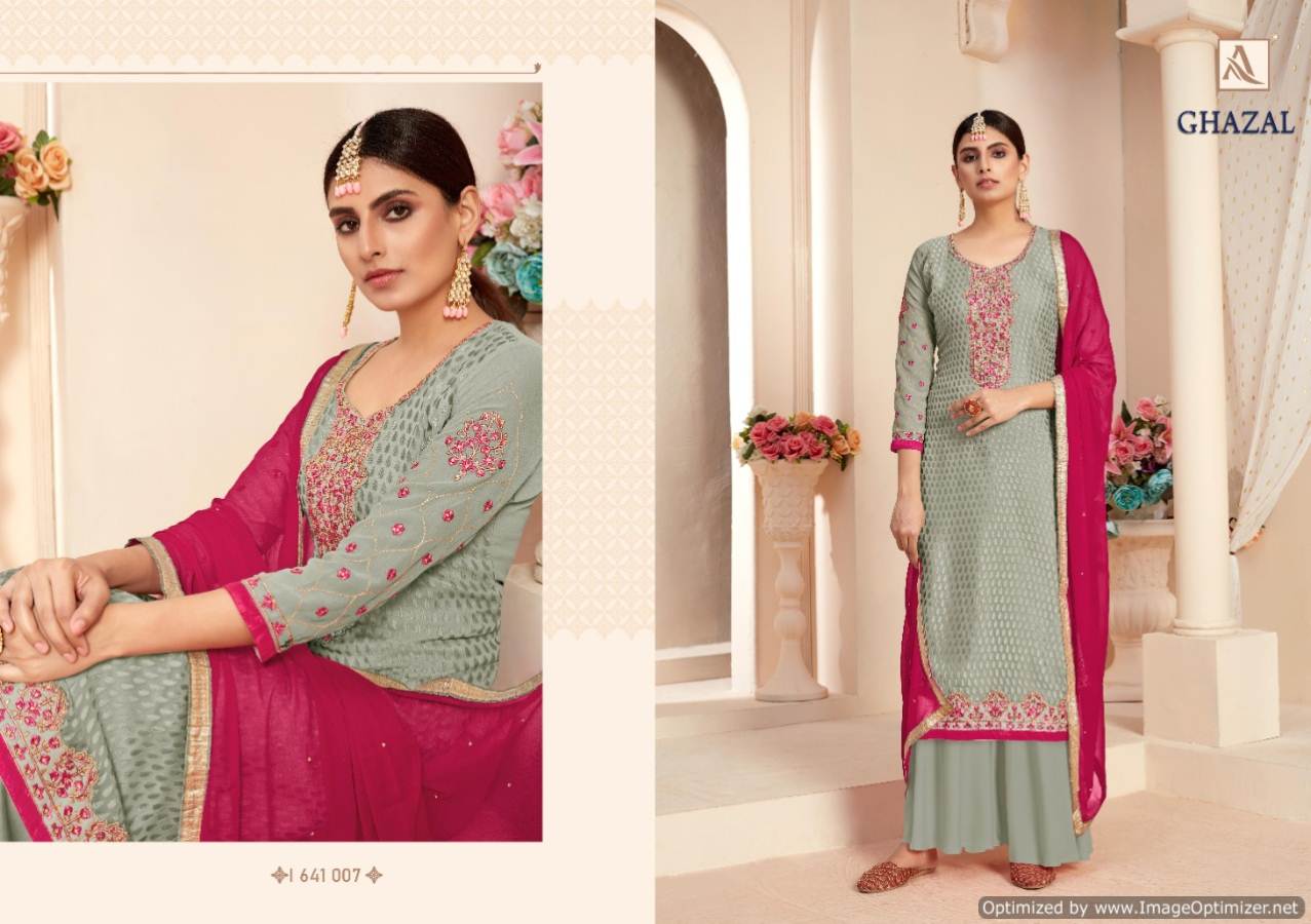 Alok  Presents Ghazal Designer Salwar Suits