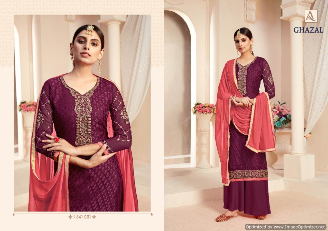 Alok  Presents Ghazal Designer Salwar Suits
