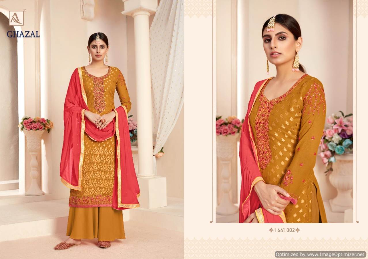 Alok  Presents Ghazal Designer Salwar Suits