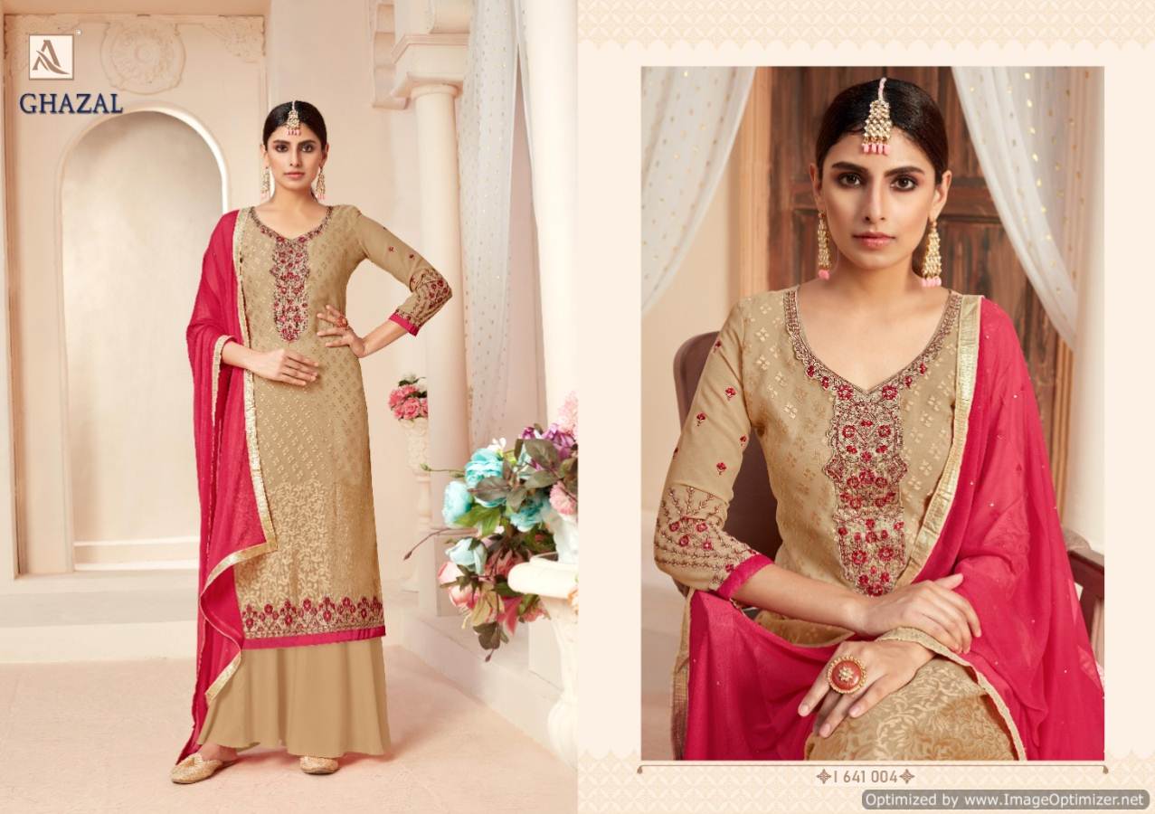 Alok  Presents Ghazal Designer Salwar Suits