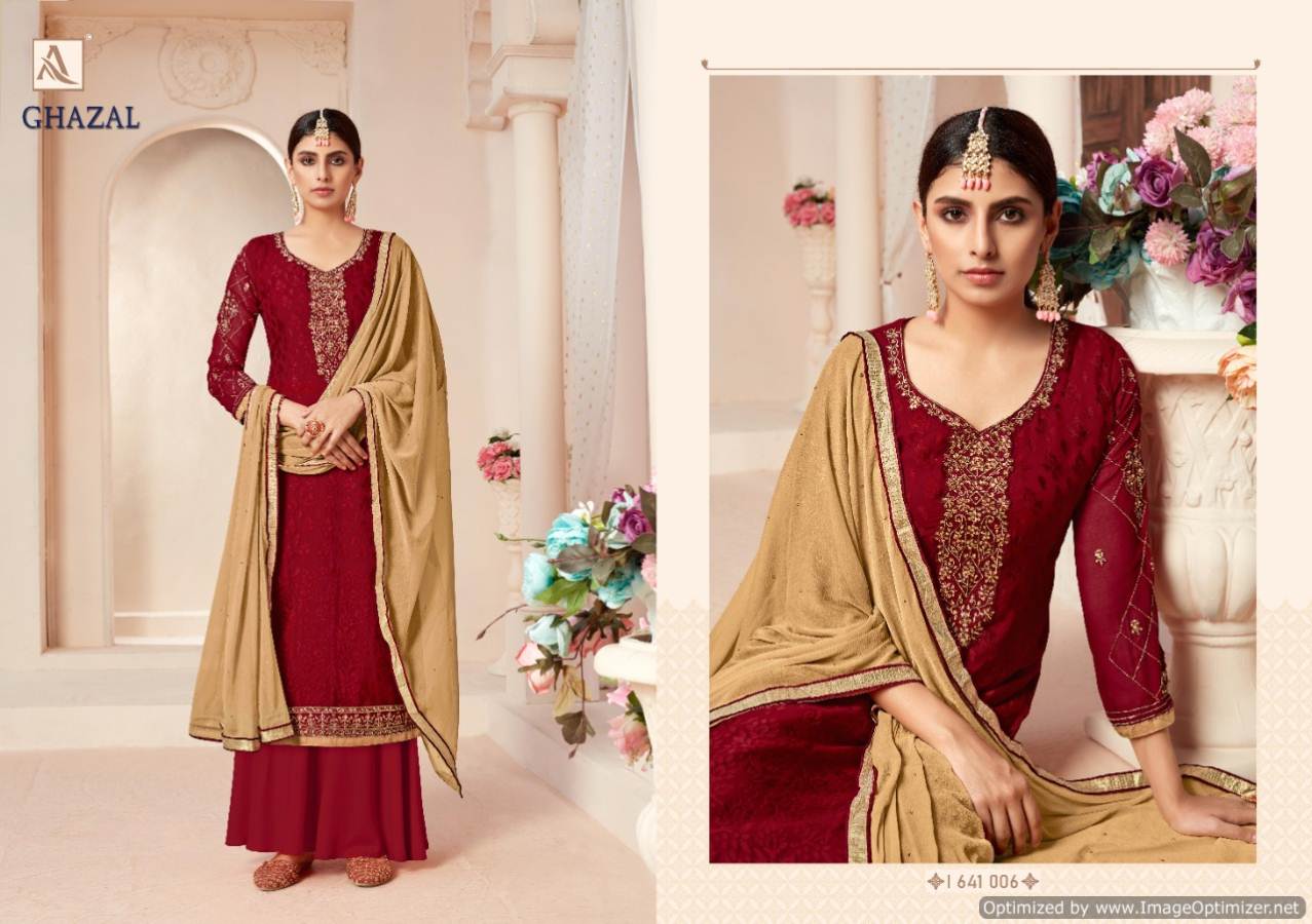 Alok  Presents Ghazal Designer Salwar Suits