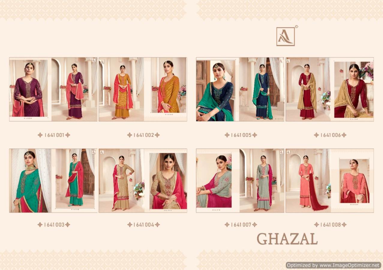 Alok  Presents Ghazal Designer Salwar Suits