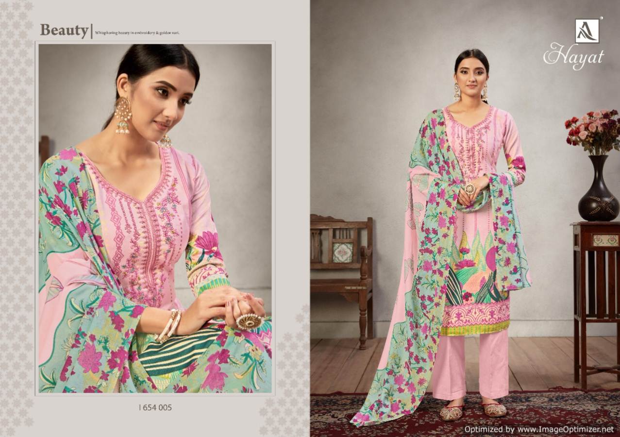 Alok Presents  Hayat Vol 2  Printed Dress Material