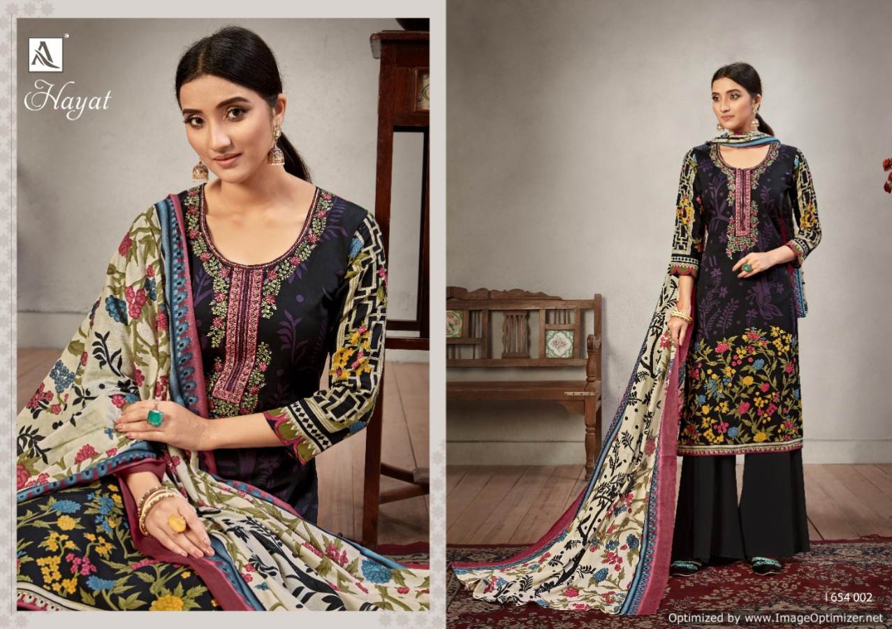 Alok Presents  Hayat Vol 2  Printed Dress Material