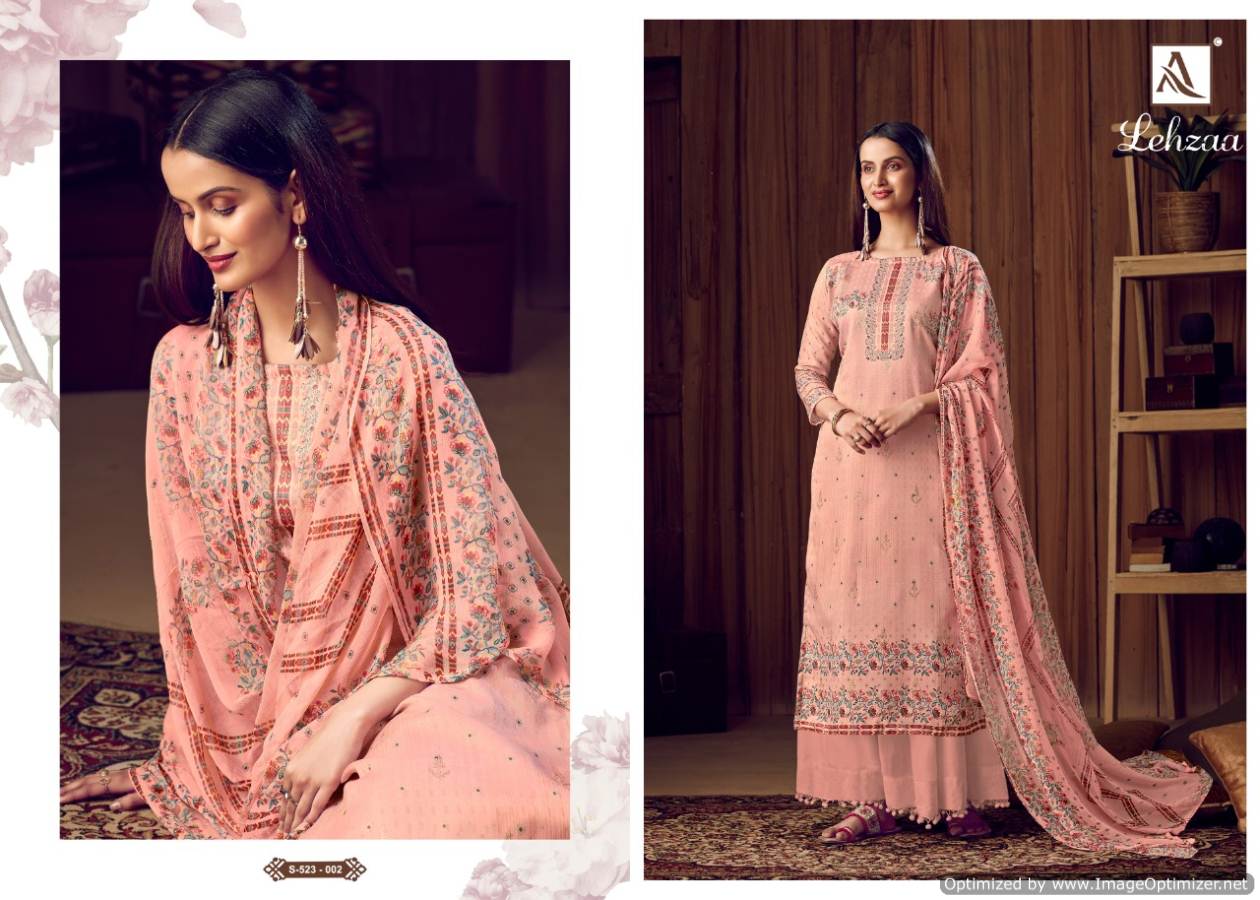 Alok Presents Lehzaa  Designer Dress Material