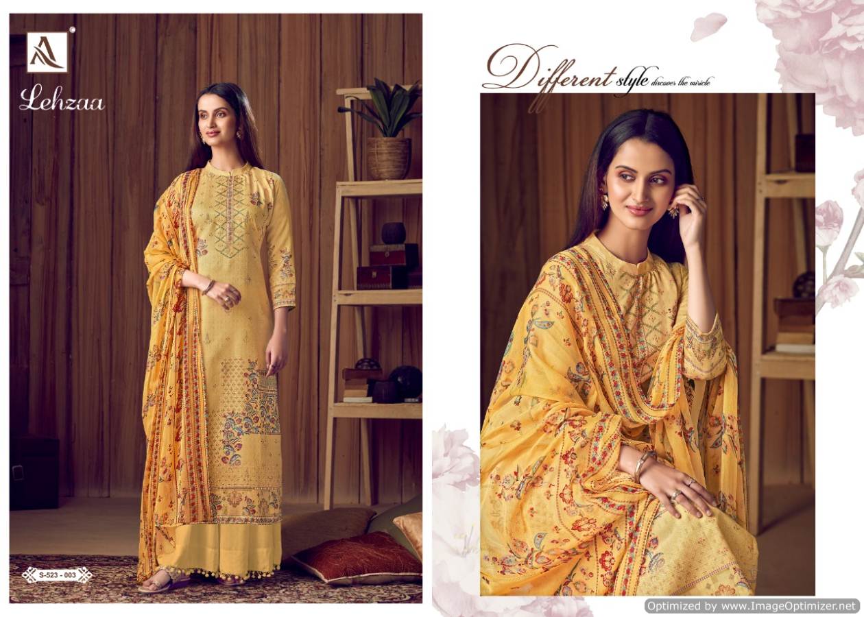 Alok Presents Lehzaa  Designer Dress Material