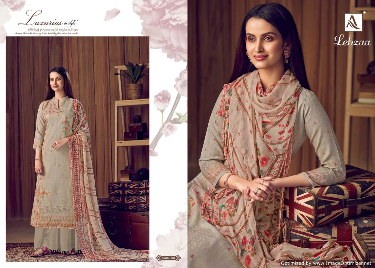 Alok Presents Lehzaa  Designer Dress Material