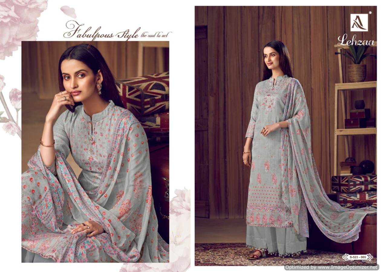 Alok Presents Lehzaa  Designer Dress Material