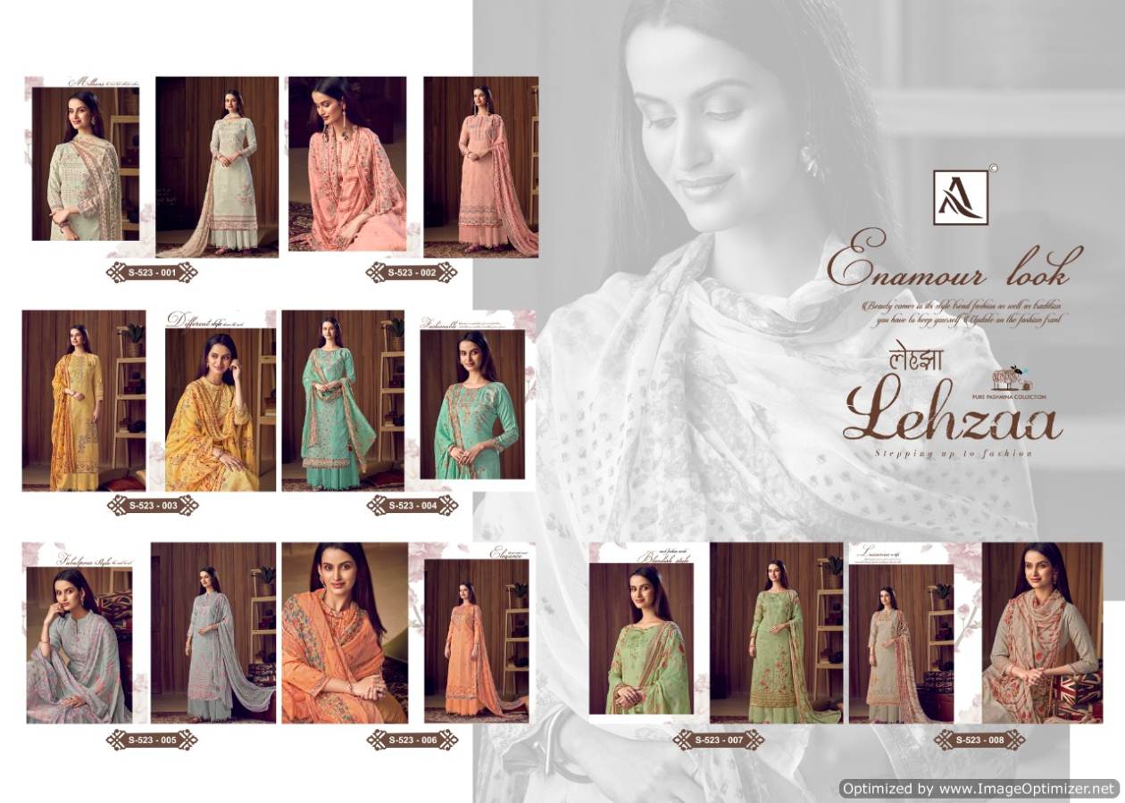 Alok Presents Lehzaa  Designer Dress Material