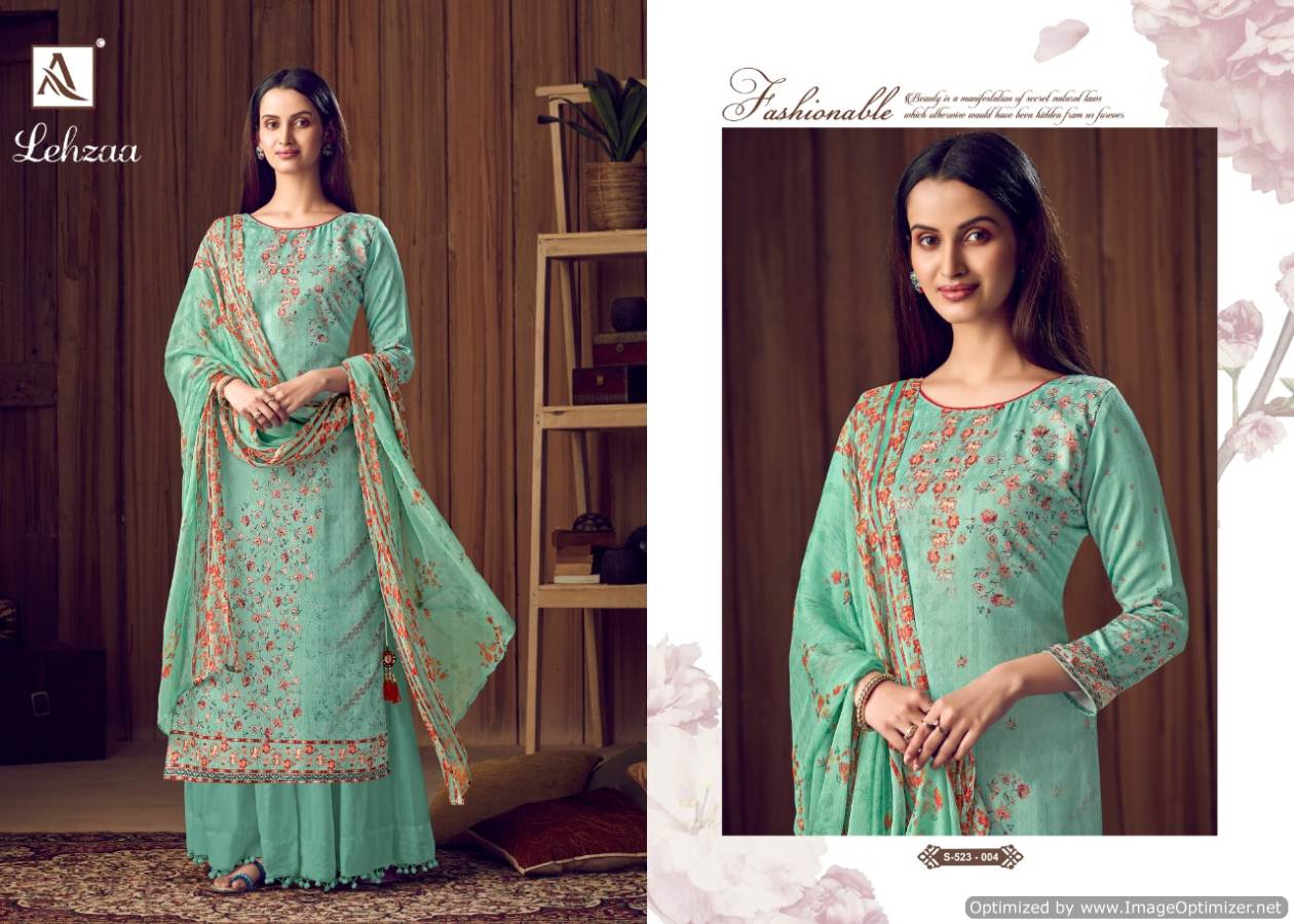 Alok Presents Lehzaa  Designer Dress Material