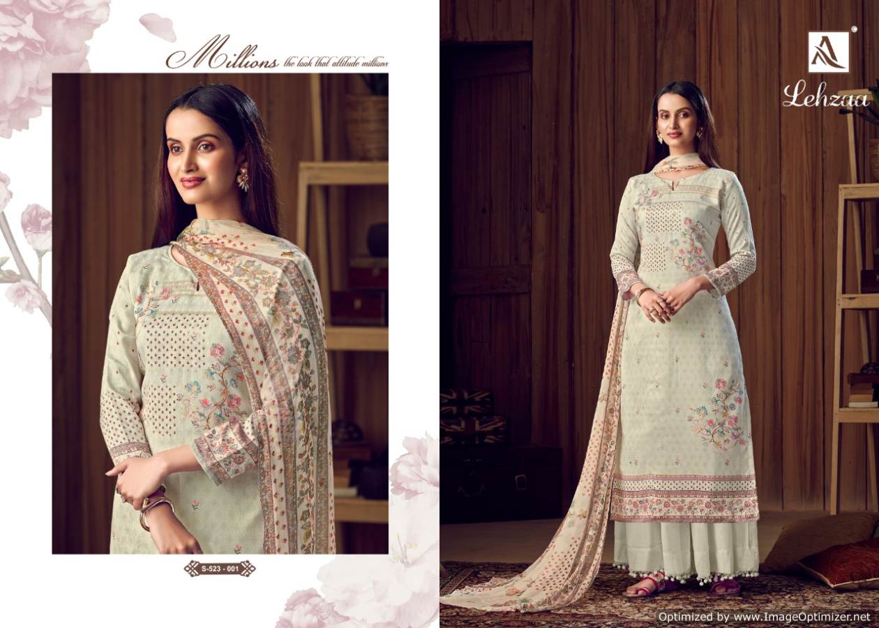 Alok Presents Lehzaa  Designer Dress Material