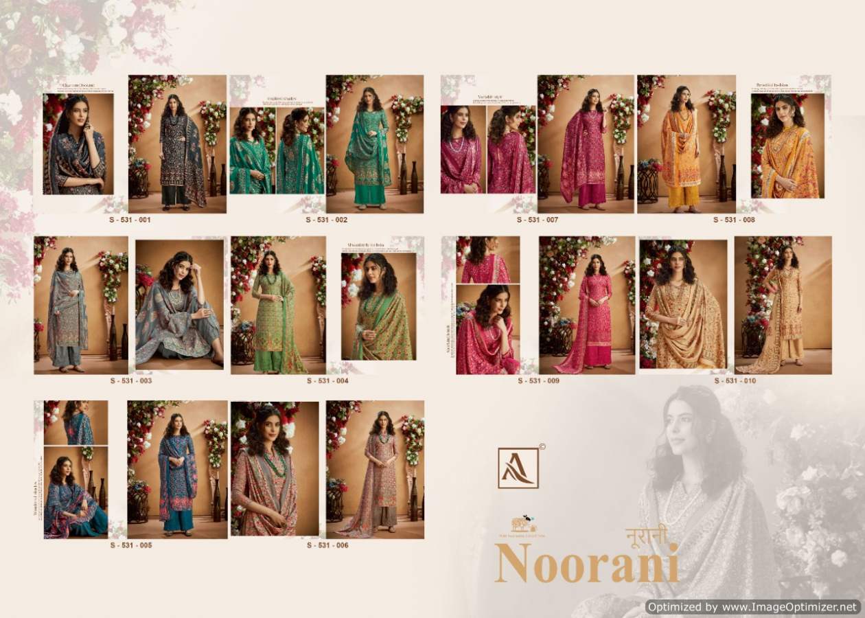 Alok  Presents Noorani  Winter Collection