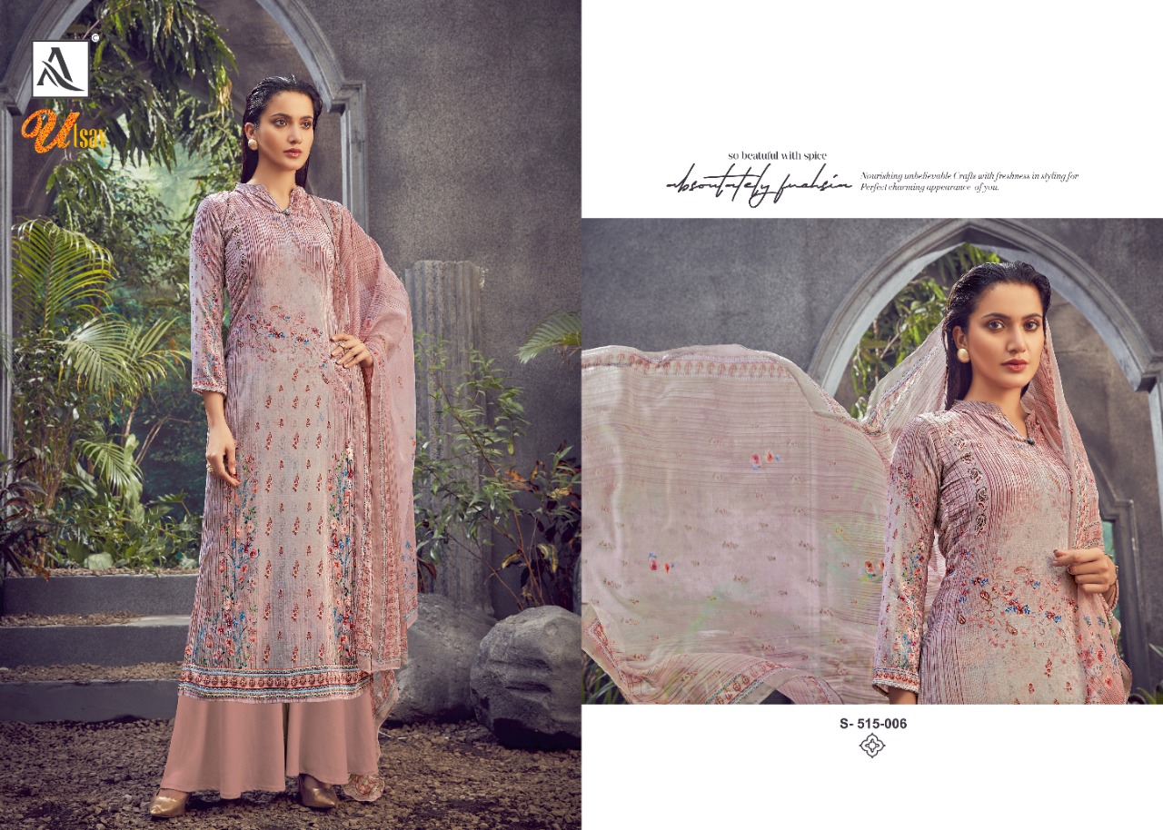 Alok Presents Utsav Designer Dress Material       [10 Pcs Set]