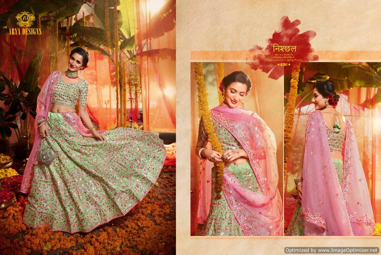 Arya Presents  Euphoria Vol  5 Exclusive Collection Of Bridal Wear Lehenga