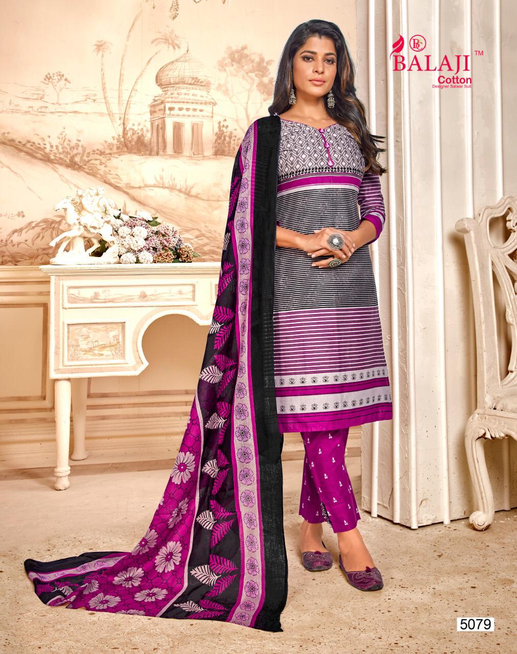 Balaji Presents Hungama Vol 9  Printed Dress Material