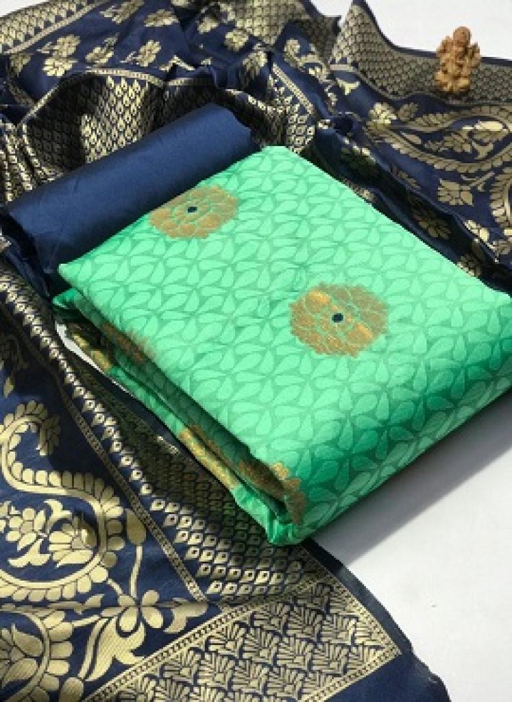 Banarasi Silk Dress  Vol 1 Designer Dress Material