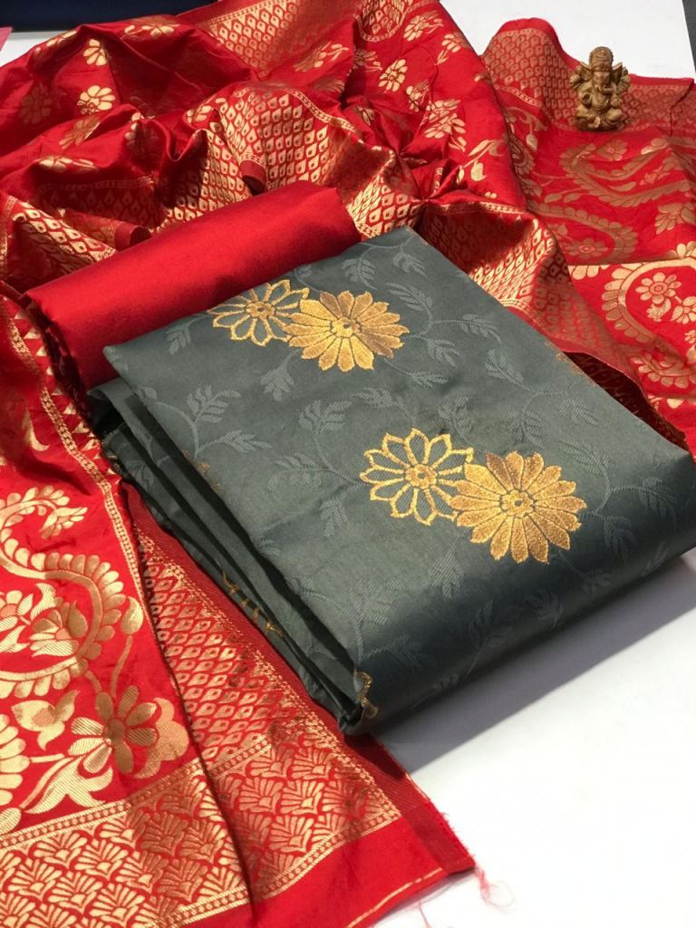 Banarasi Silk Dress  Vol 1 Designer Dress Material