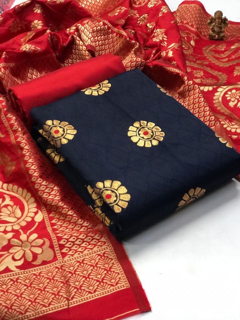 Banarasi Silk Dress  Vol 1 Designer Dress Material