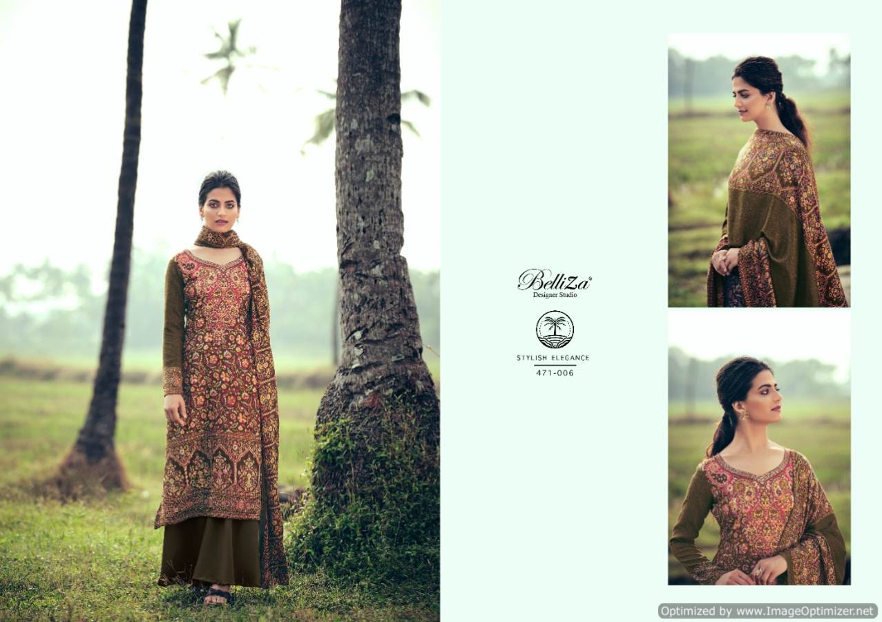 Belliza  Presents Ruhani Vol 3 Designer Dress Material