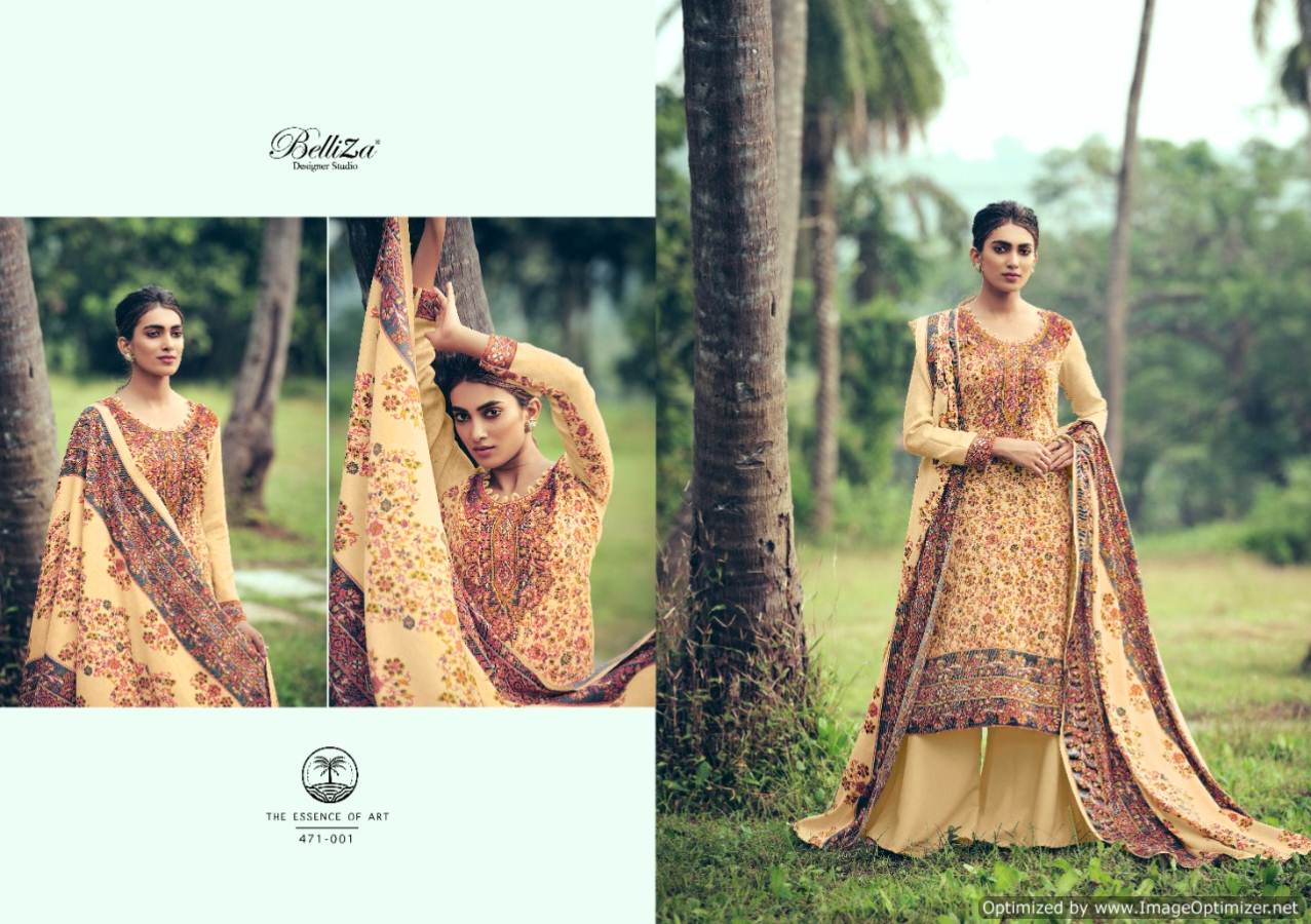 Belliza  Presents Ruhani Vol 3 Designer Dress Material