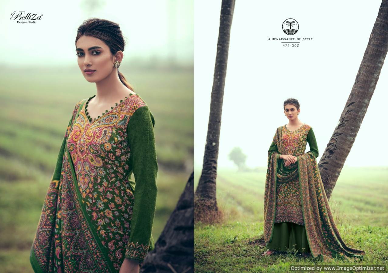 Belliza  Presents Ruhani Vol 3 Designer Dress Material