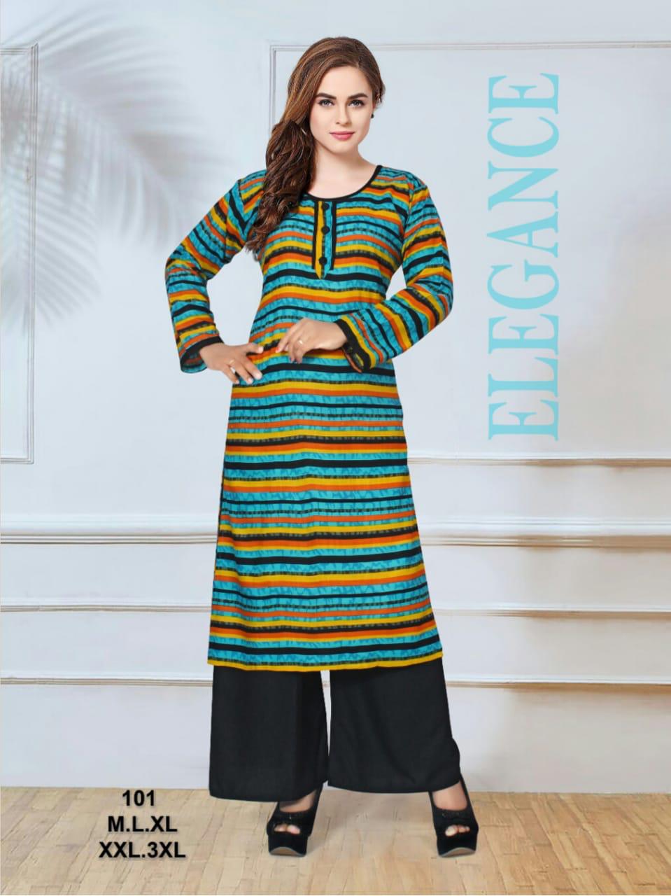 Floral printed kurti plazo set(off white printed kurti with bottom wear)