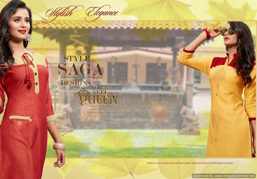 Fashion Fairy Casual Wear Kurti Collection