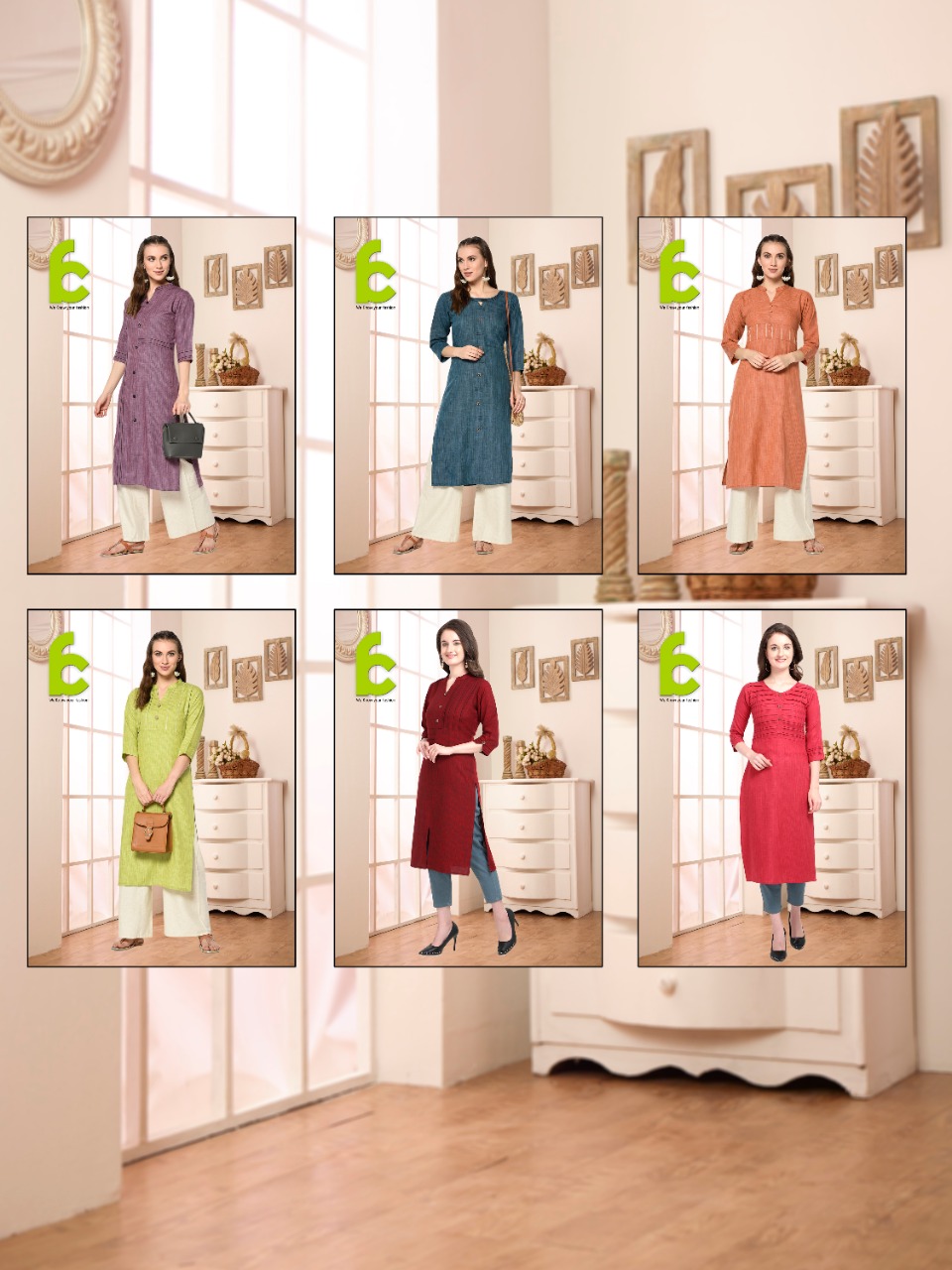 Fc Presents  Rayon-flex Casual Wear Stylish Kurti