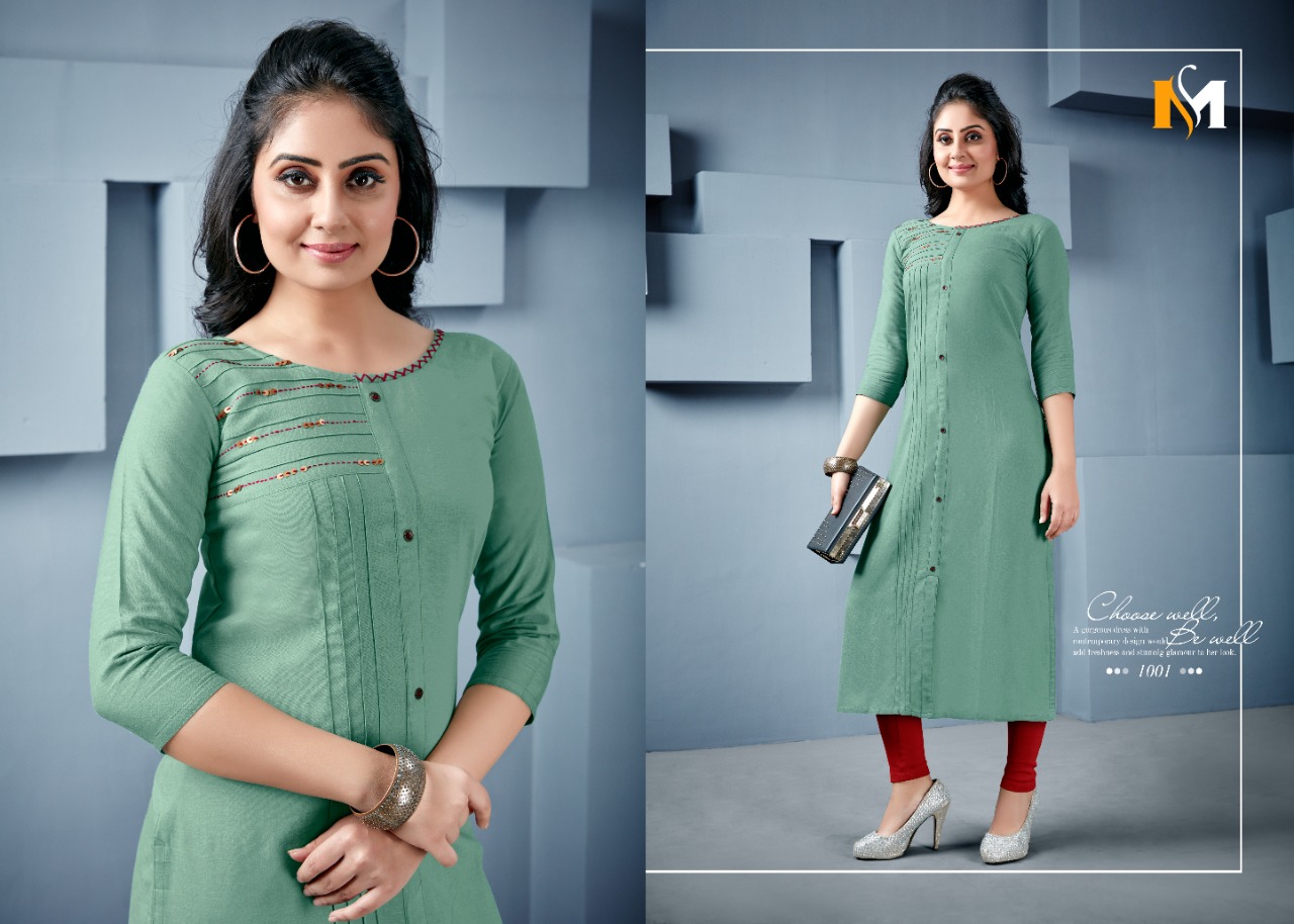Fc Presents Swara-1001  Casual Wear Kurtis Collection