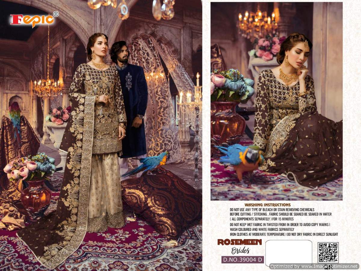 Fepic Presents Rosemeen Brides Blockbuster Pakistani Salwar Suits