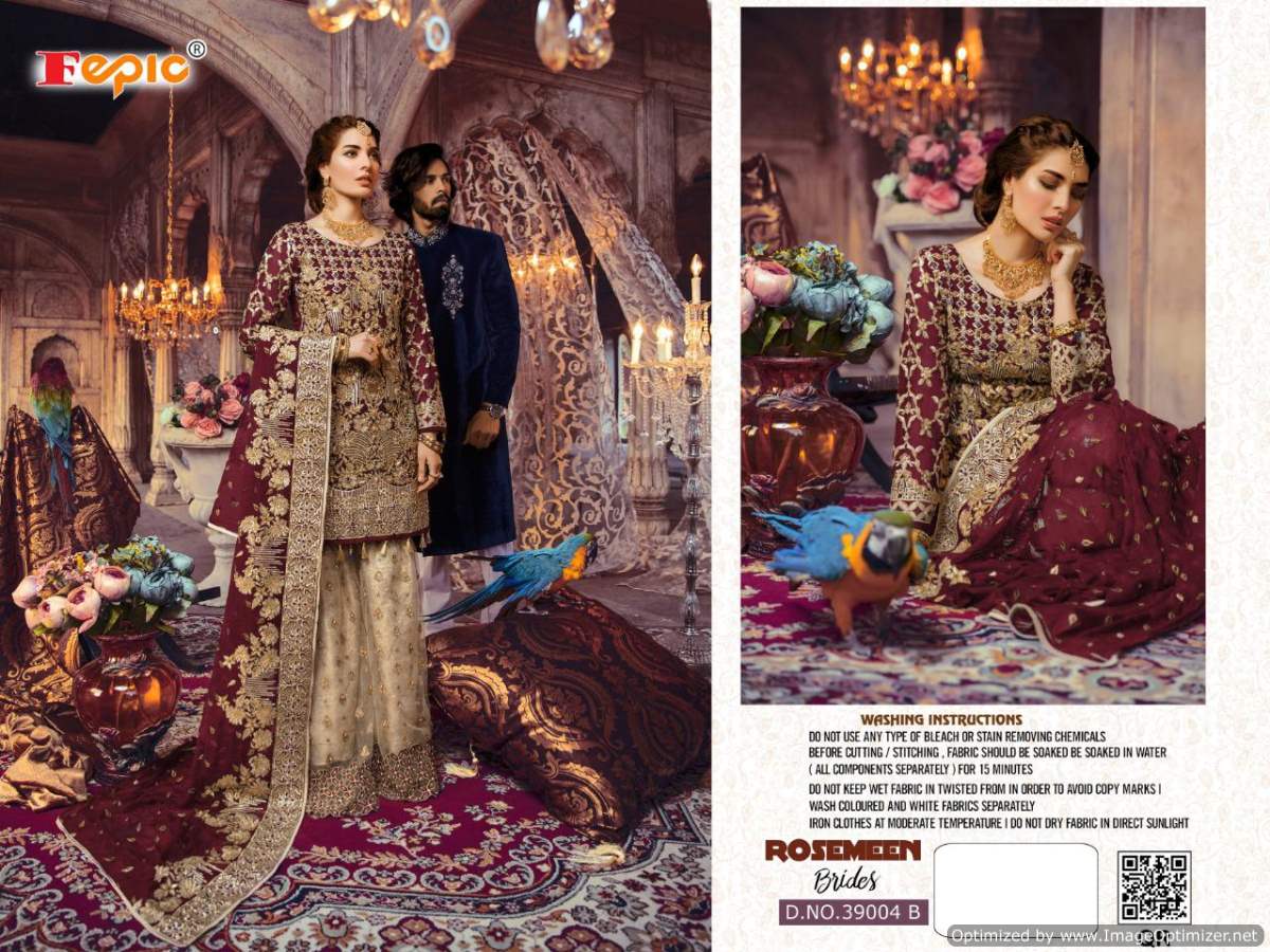 Fepic Presents Rosemeen Brides Blockbuster Pakistani Salwar Suits