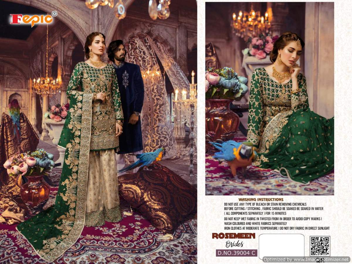 Fepic Presents Rosemeen Brides Blockbuster Pakistani Salwar Suits