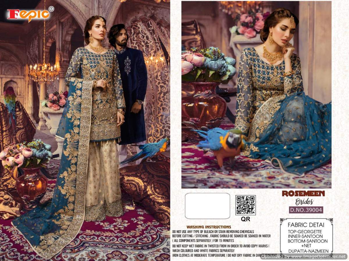 Fepic Presents Rosemeen Brides Blockbuster Pakistani Salwar Suits