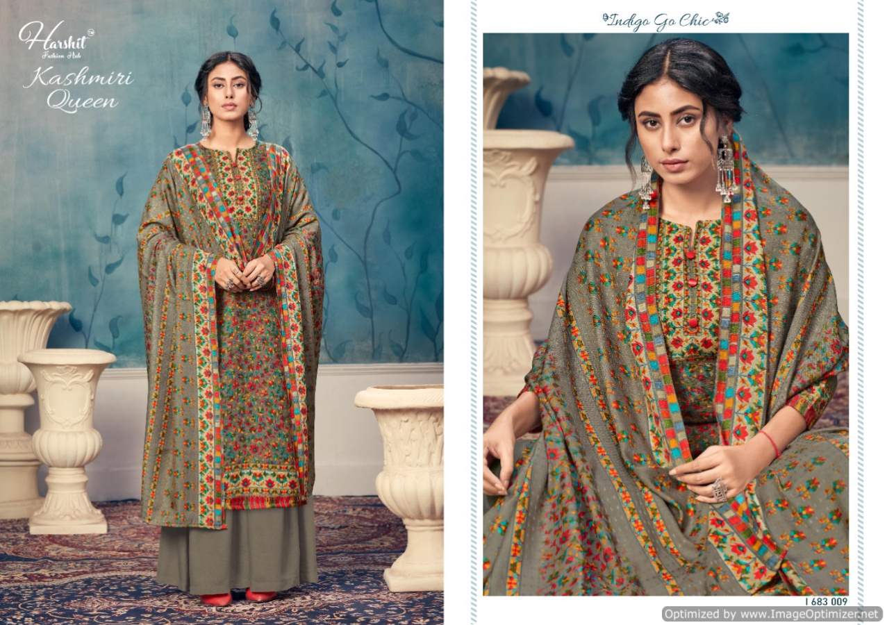 Harshit Presents  Kashmiri Queen  Pashmina Collection