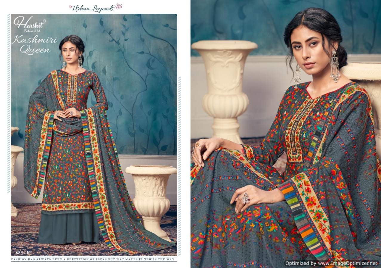 Harshit Presents  Kashmiri Queen  Pashmina Collection