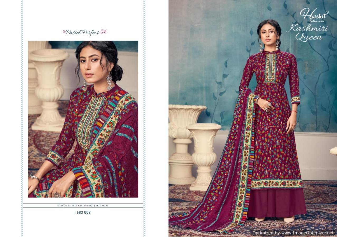 Harshit Presents  Kashmiri Queen  Pashmina Collection
