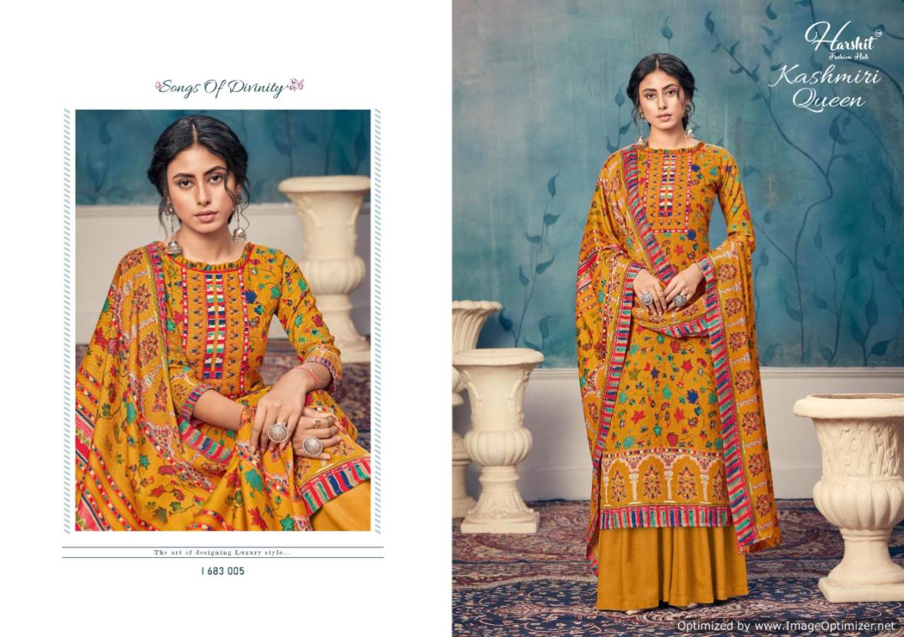 Harshit Presents  Kashmiri Queen  Pashmina Collection
