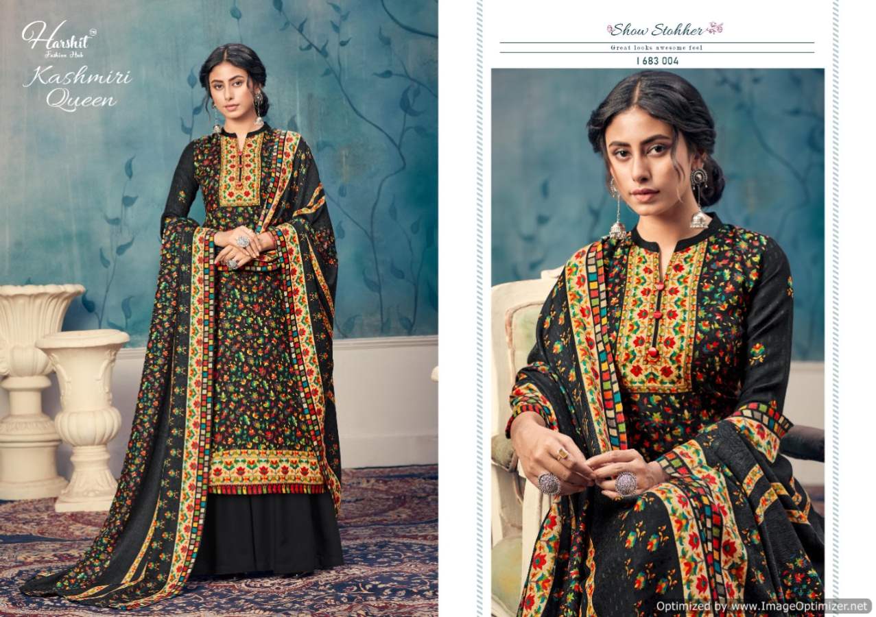 Harshit Presents  Kashmiri Queen  Pashmina Collection