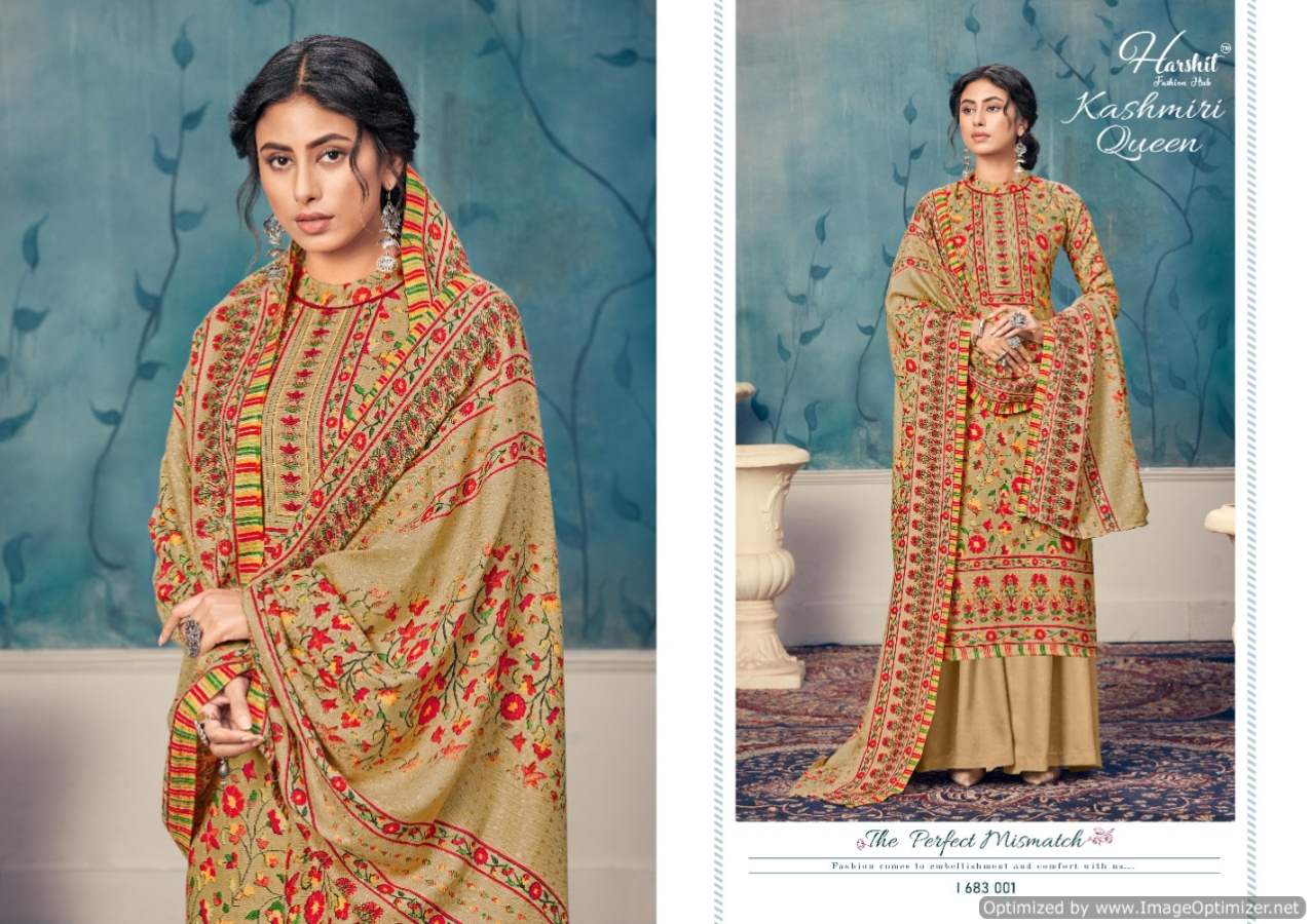 Harshit Presents  Kashmiri Queen  Pashmina Collection