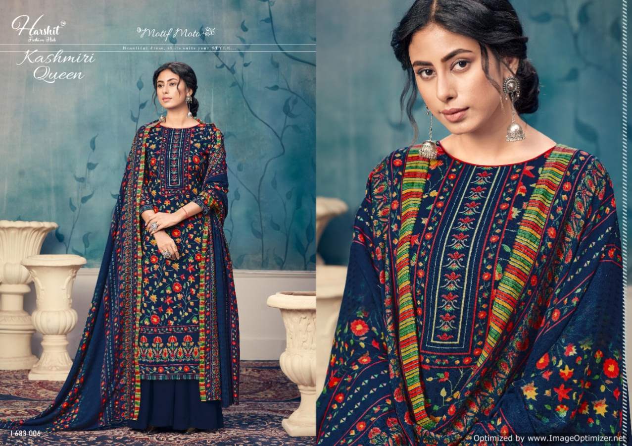 Harshit Presents  Kashmiri Queen  Pashmina Collection