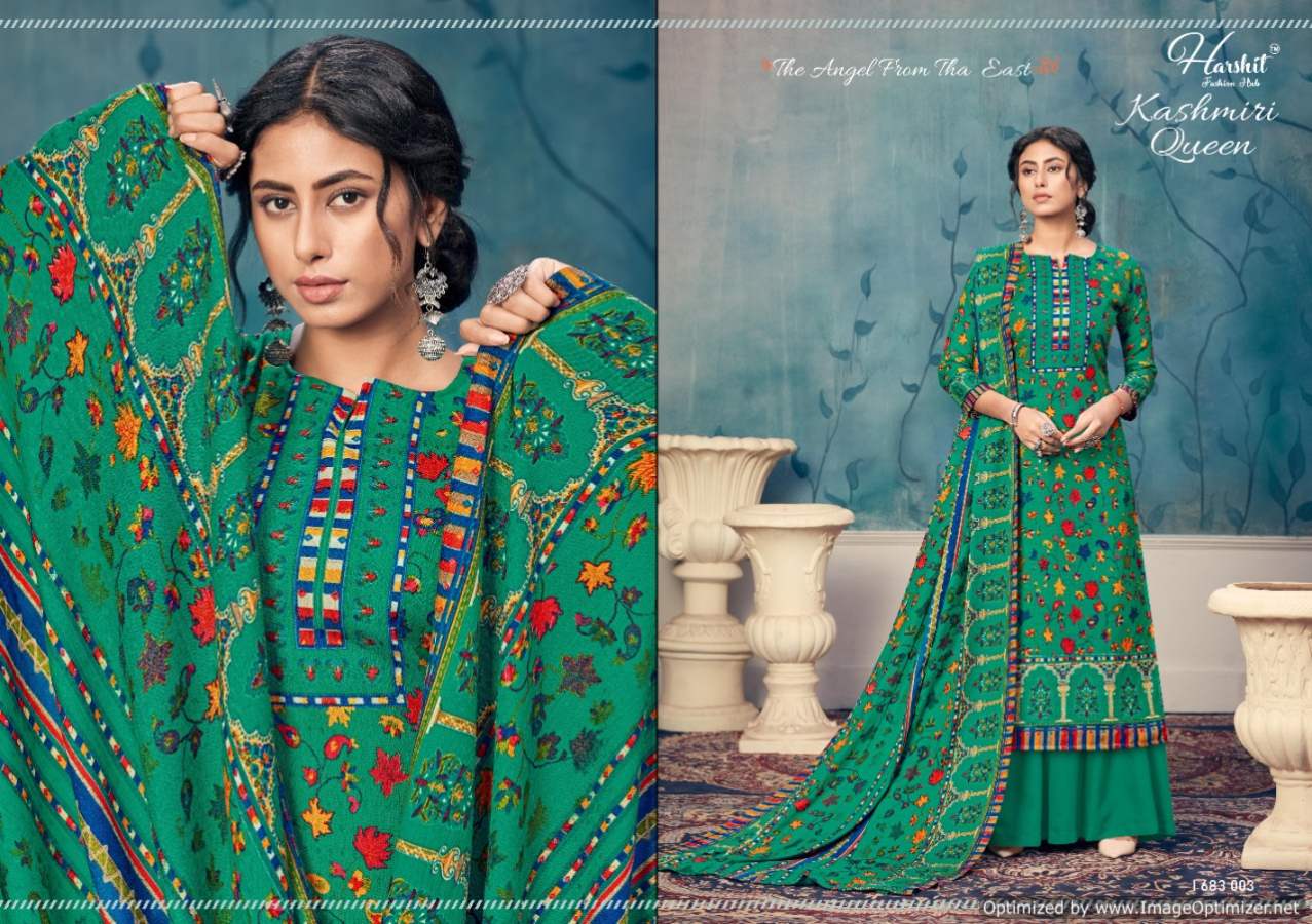 Harshit Presents  Kashmiri Queen  Pashmina Collection